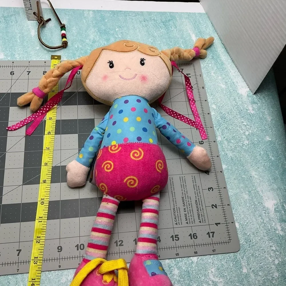 Snuggle Stuffs Sugar Snap Activity Educational Stuffed Doll Replacement 15